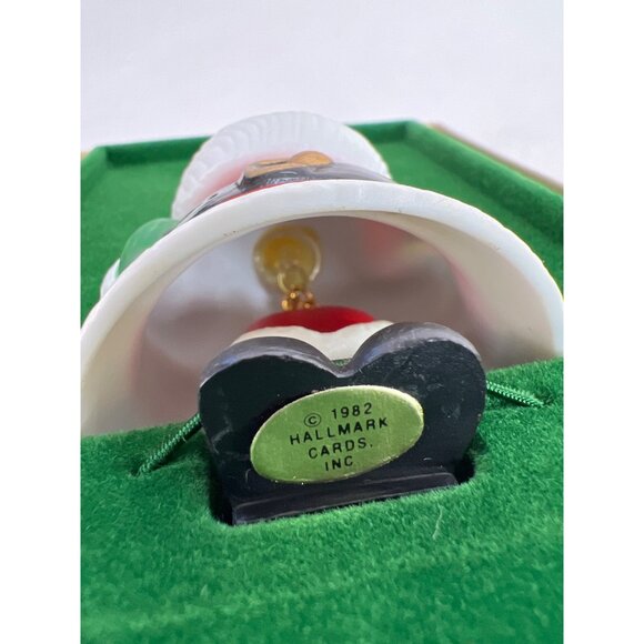 1982 Hallmark Keepsake Ornament Ceramic Santa Claus Vintage - Picture 3 of 6